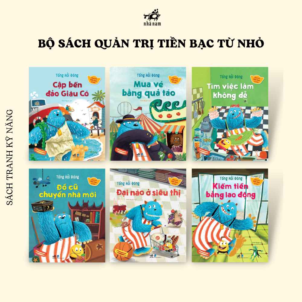 Sách - Bộ quản trị tiền bạc từ nhỏ