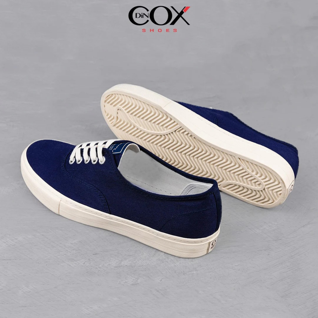 Giày Sneaker Canvas Nam E06 Dark Navy