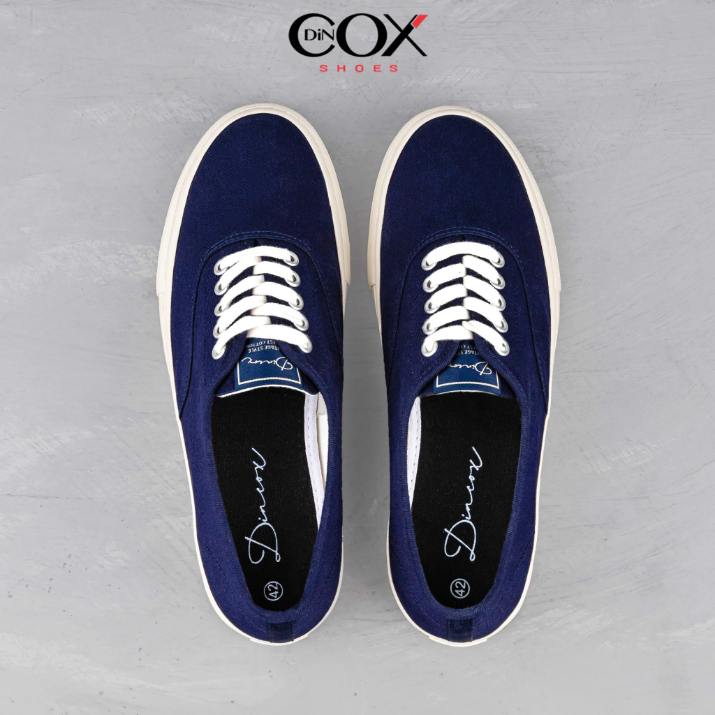 Giày Sneaker Canvas Nam E06 Dark Navy