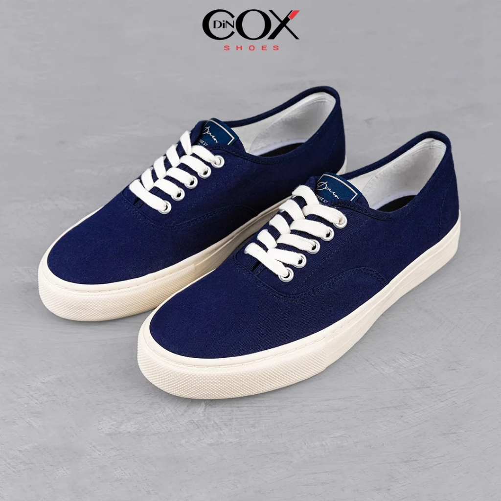 Giày Sneaker Canvas Nam E06 Dark Navy