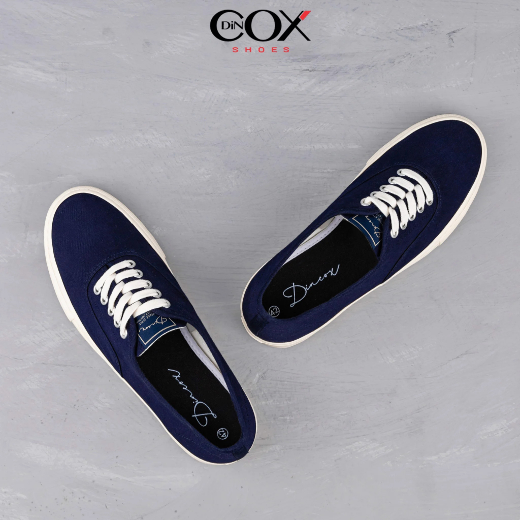 Giày Sneaker Canvas Nam E06 Dark Navy