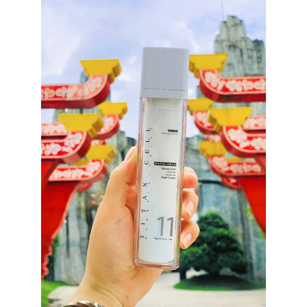 Kem Dưỡng Ban Đêm REVITAL CREAM TITAN CELL, Dưỡng Trắng, Tái Tạo & Phục Hồi Chuyên Sâu - 50gr