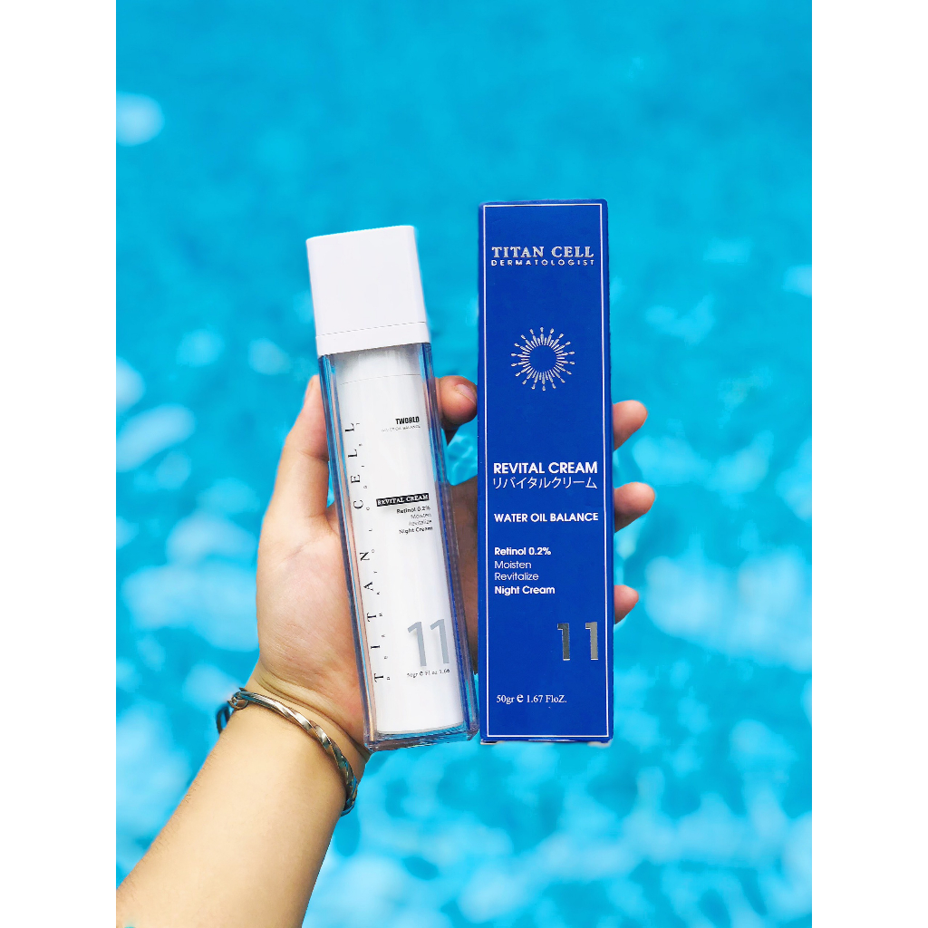 Kem Dưỡng Ban Đêm REVITAL CREAM TITAN CELL, Dưỡng Trắng, Tái Tạo & Phục Hồi Chuyên Sâu - 50gr