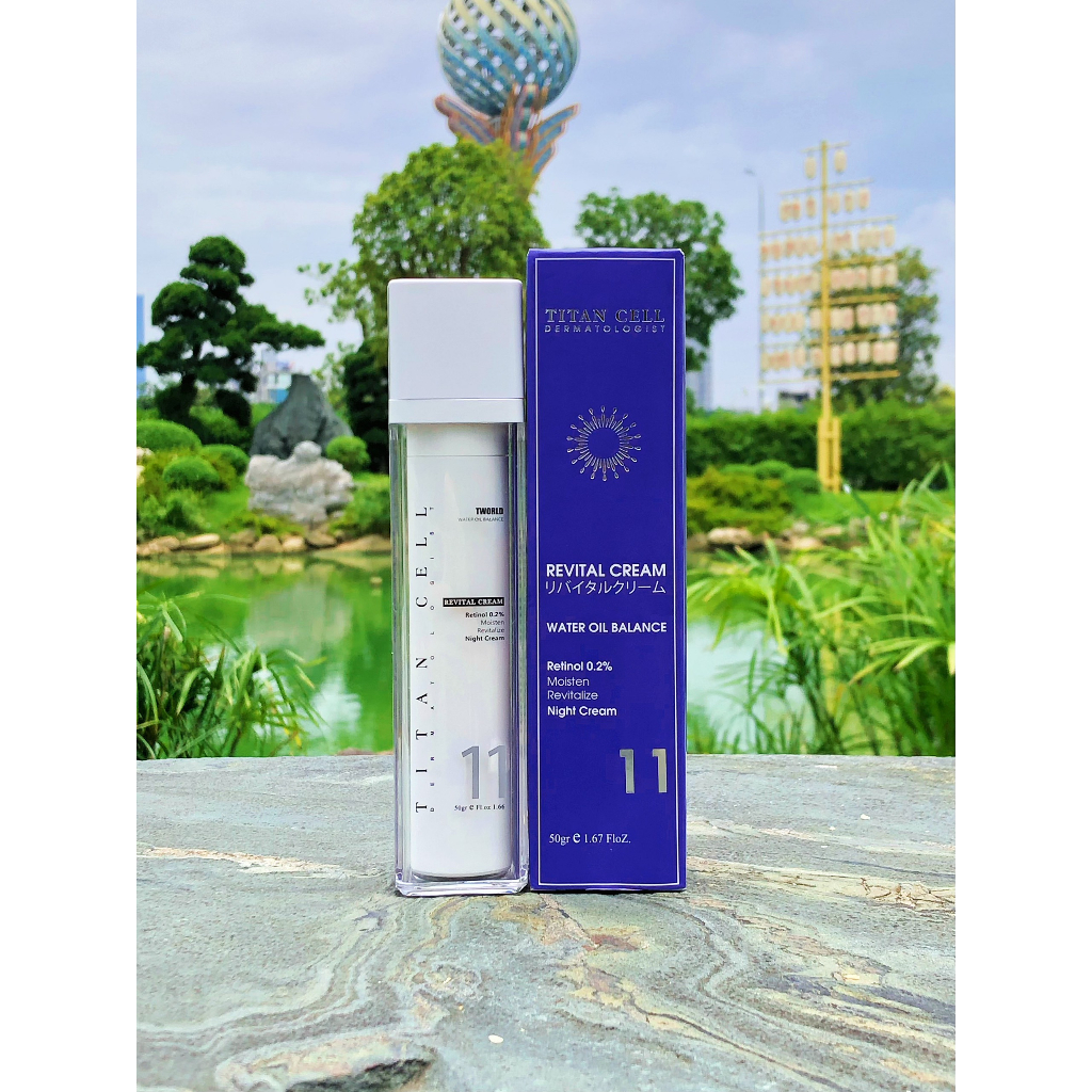 Kem Dưỡng Ban Đêm REVITAL CREAM TITAN CELL, Dưỡng Trắng, Tái Tạo & Phục Hồi Chuyên Sâu - 50gr