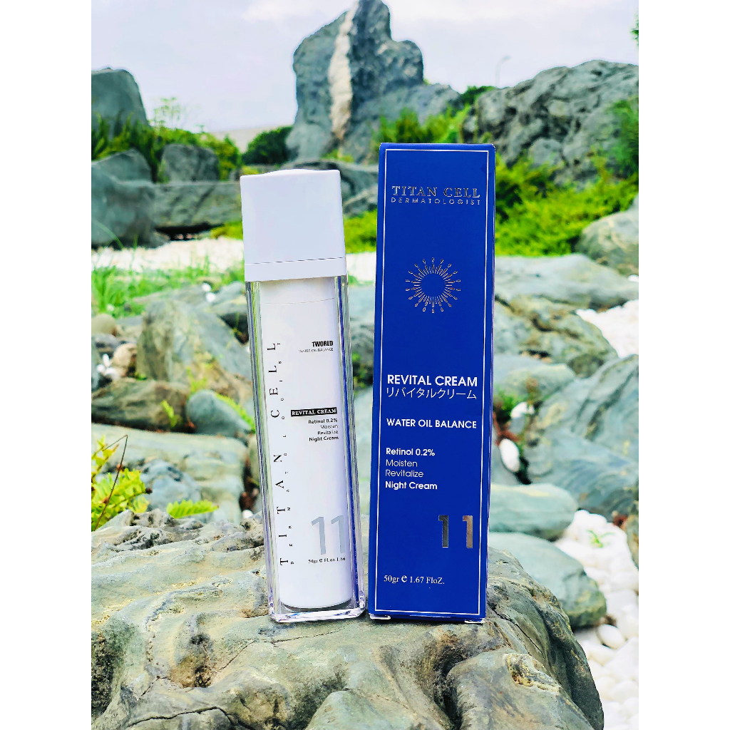 Kem Dưỡng Ban Đêm REVITAL CREAM TITAN CELL, Dưỡng Trắng, Tái Tạo & Phục Hồi Chuyên Sâu - 50gr