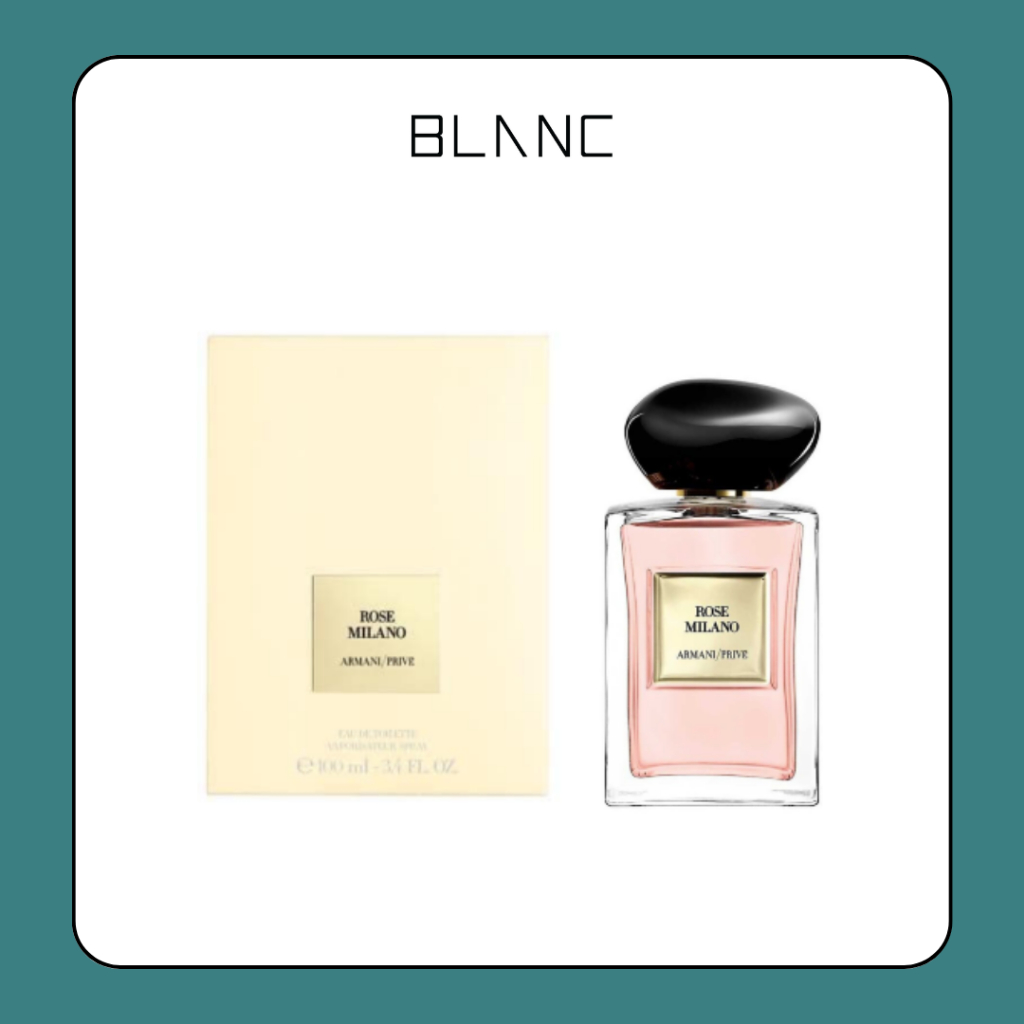 [BLANC] Nước hoa nữ Gi-org-io Arm-ani Arm ani Prive Rose Milano EDT 100ml