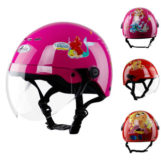 Mũ bảo hiểm trẻ em có kính cao cấp - Asia MT103KS - Dành cho bé từ 3 đến 6 tuổi - SpiderMan - Nhện - Siêu nhân - Elsa