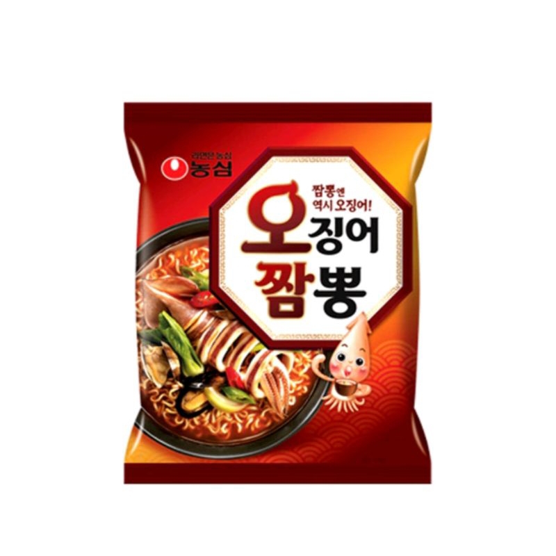 Nongshim) Mì Jjambbong mục ống Hàn Quốc 124g