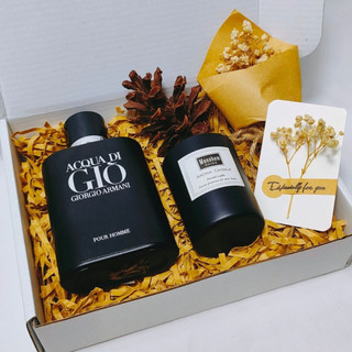 Set 2 món quà tặng bạn trai, tặng nam gói hộp kèm túi