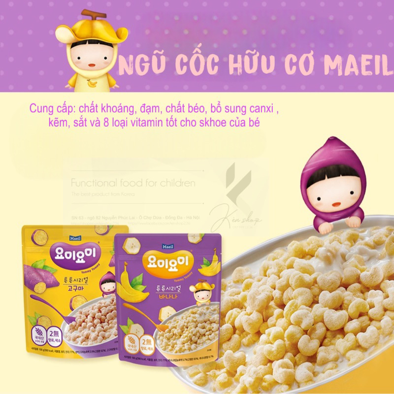 NGŨ CỐC MAEIL 12m+ nội địa Hàn bao bì mới