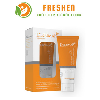 Decumar Clean Gel rửa mặt ngăn ngừa mụn 50gr