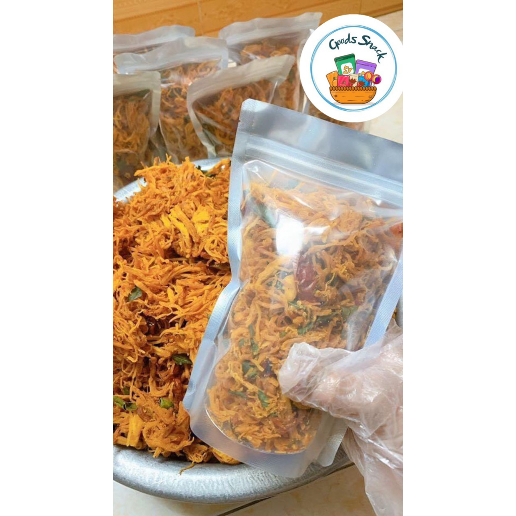 KHÔ GÀ LÁ CHANH DAI GIÒN ĐẬM VỊ GIÁ ƯU ĐÃI, GÓI 100GR