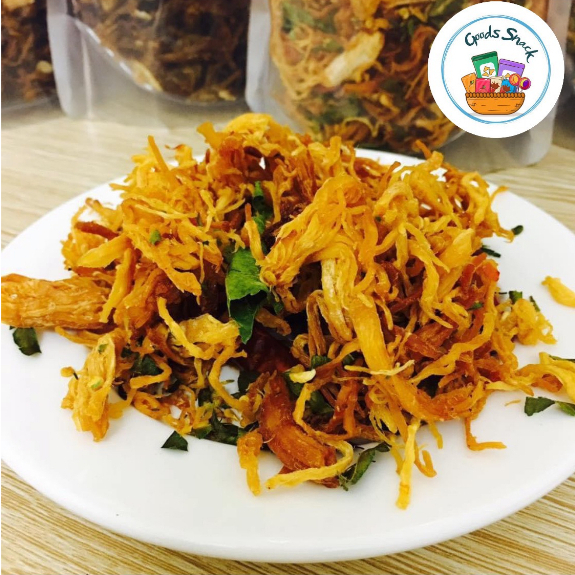 KHÔ GÀ LÁ CHANH DAI GIÒN ĐẬM VỊ GIÁ ƯU ĐÃI, GÓI 100GR