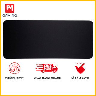 Lót Chuột, Bàn Di Chuột Đen Đủ Kích Cỡ, Cỡ nhỏ 25x30 30x45 x0.3Cm, Cỡ Lớn 70x30 80x30 90x40 x0.2 Cm