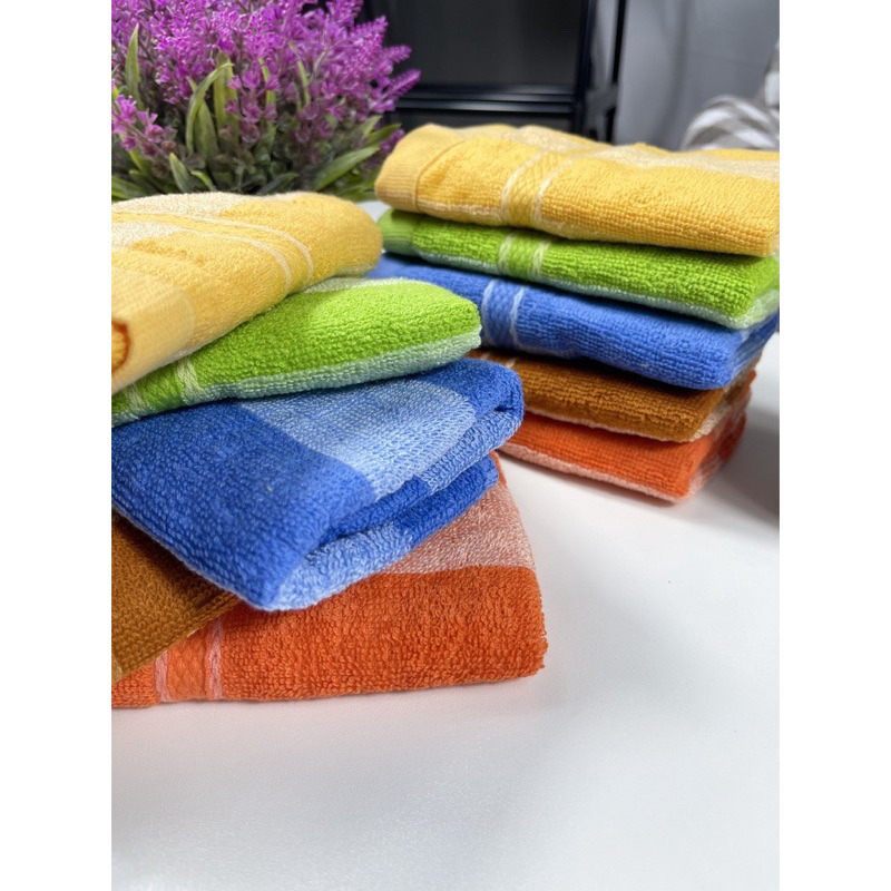 Khăn mặt bông giá rẻ , 100% sợi cotton mềm đẹp