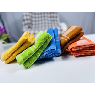 Khăn mặt bông giá rẻ , 100% sợi cotton đẹp, hàng mỏng