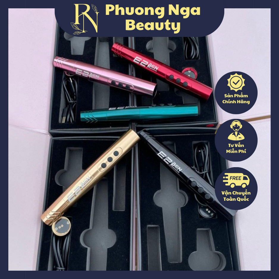 Máy Pen E2 Mini - Phun Mày Môi Thẩm Mỹ Tạo Hình Tatto - PHƯƠNG NGA BEAUTY