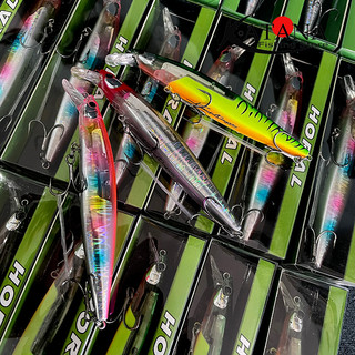 Mồi Lure Minnow HORAI GLITTER 120