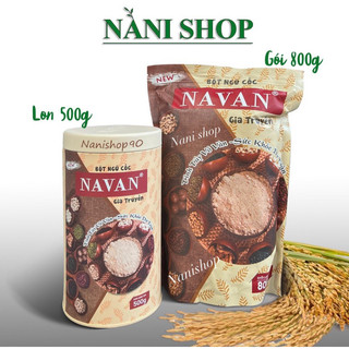 ✅bột ngũ cốc navan 800gr