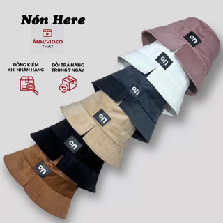 Mũ bucket vành xẻ form cụp | mũ thời trang unisex