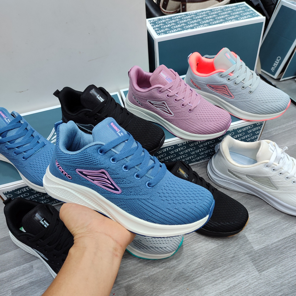 Giày sneaker nữ, giày chạy bộ tập gym đi chơi thời trang, nhiều mẫu siêu xinh siêu nhẹ thoáng
