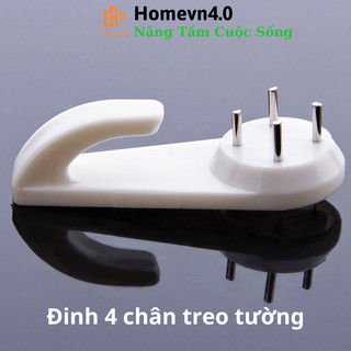 Đinh 4 chân treo tường đinh đỡ tranh treo ảnh treo đồ không cần khoan tường đinh ghim tiện dụng