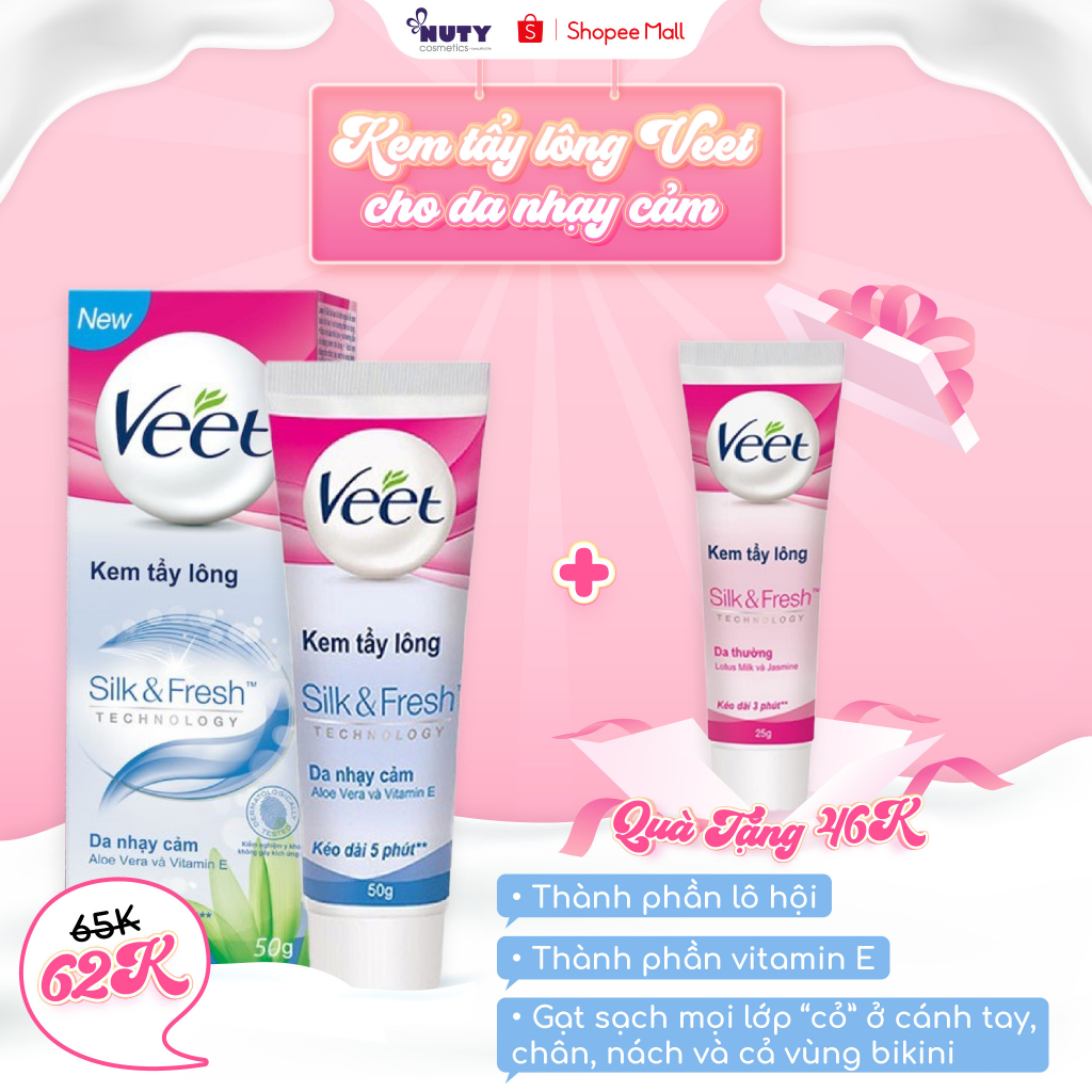 Kem Tẩy Veet Hair Removal Cream