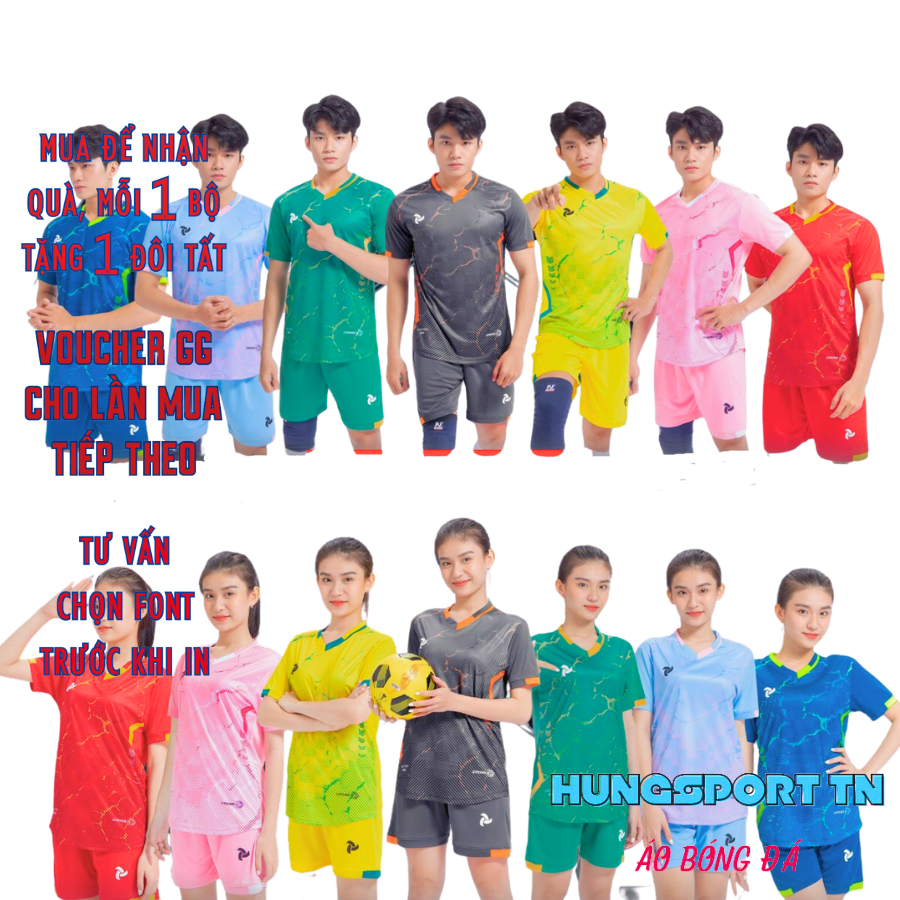 Justplay Cross 2, quần áo bóng đá thiết kế, đồ đá banh không logo, in tên số áo bóng đá theo yêu cầu HUNGSPORT TN