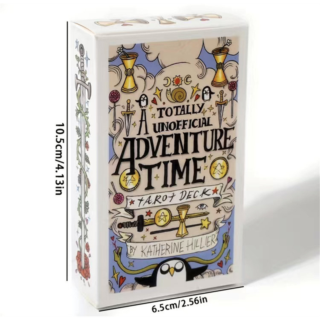 Bộ bài The Adventurine Time Tarot 78 lá bài tặng đá thanh tẩy SB124