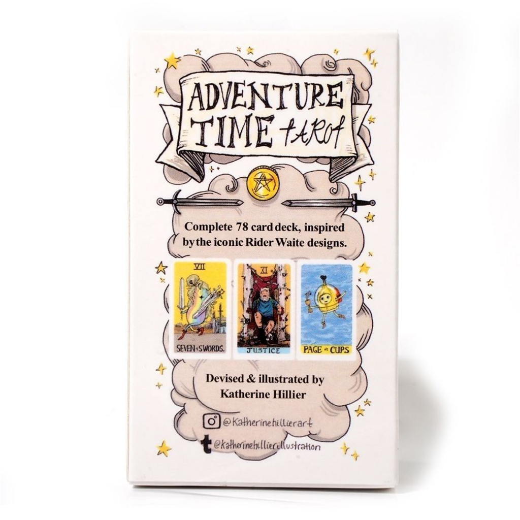 Bộ bài The Adventurine Time Tarot 78 lá bài tặng đá thanh tẩy SB124