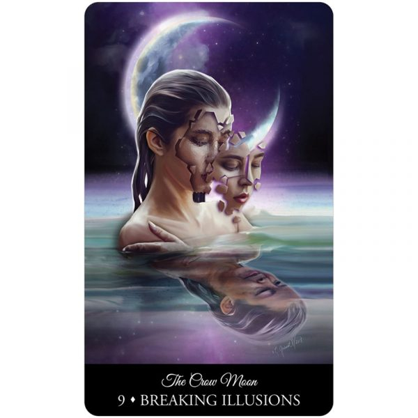 Bộ bài The Witching Hour Oracle 78 lá bài tặng đá thanh tẩy SB127