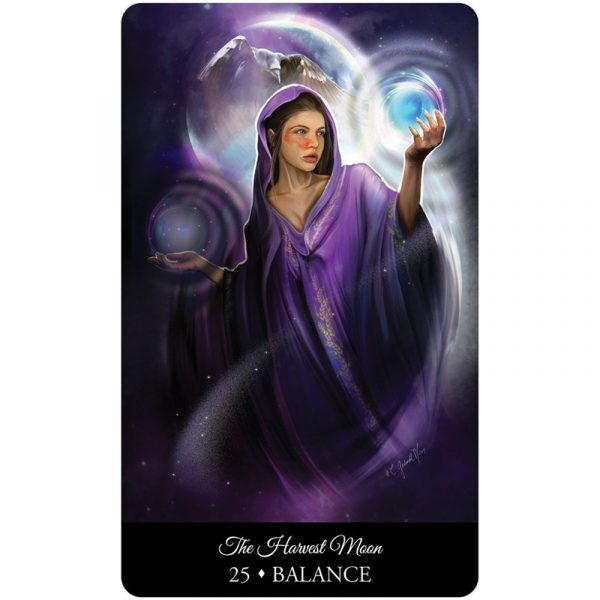 Bộ bài The Witching Hour Oracle 78 lá bài tặng đá thanh tẩy SB127