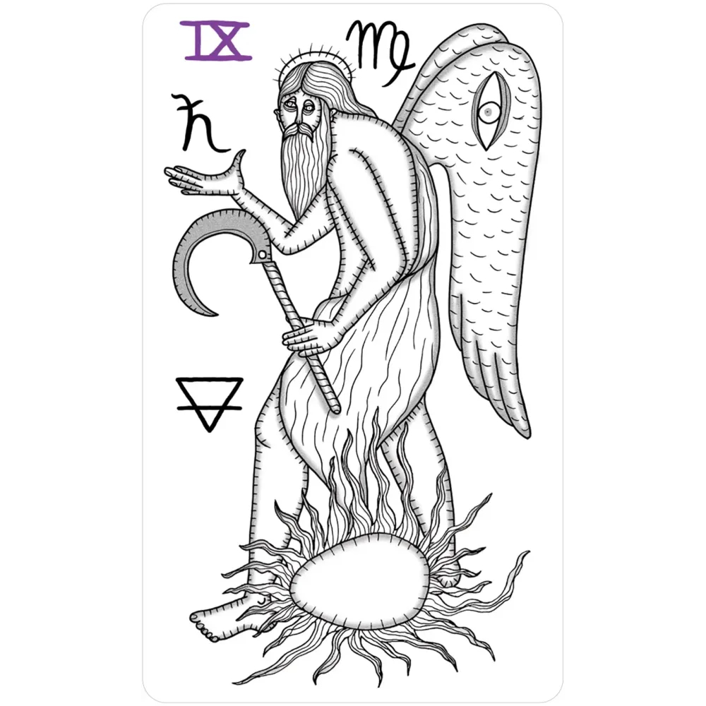 Bộ bài Medieval Mischief Tarot 78 lá bài tặng đá thanh tẩy SB126