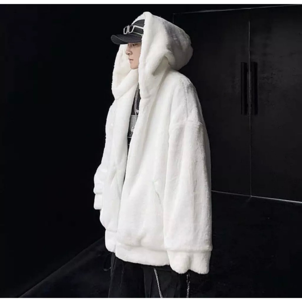 Áo Khoác Lông Mượt Fom Rộng Unisex Thời Trang Nam Nữ Dày Dặn Cao Cấp Phong Cách Hàn Quốc Siêu Dầy Dặn Hot Trend 2023