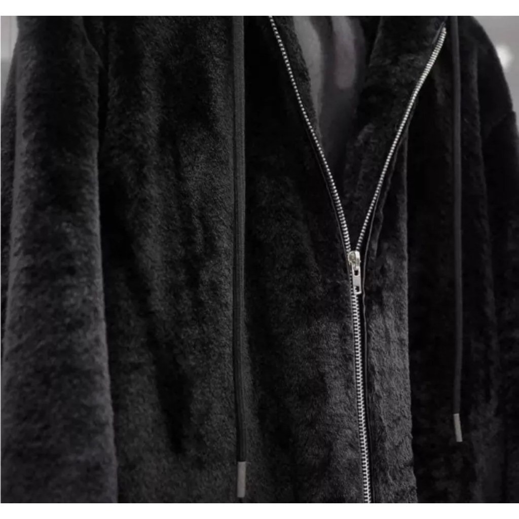 Áo Khoác Lông Mượt Fom Rộng Unisex Thời Trang Nam Nữ Dày Dặn Cao Cấp Phong Cách Hàn Quốc Siêu Dầy Dặn Hot Trend 2023