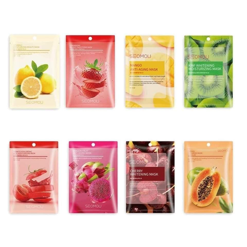 Mặt Nạ Trái Cây, Nâng Cơ Mặt, Cung Cấp Vitamin Và Độ Ẩm Cho Da, Mặt Nạ Trái Cây, Mặt Nạ Thiên Nhiên 20ml