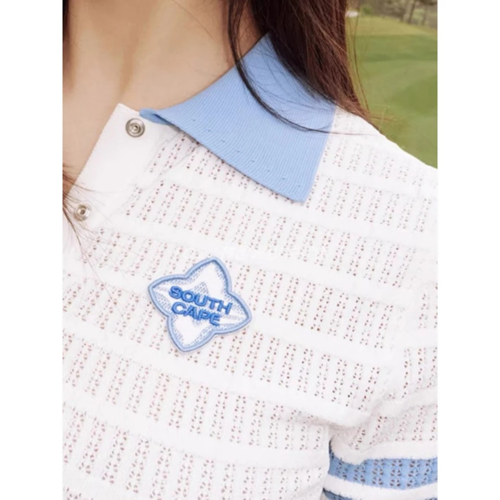 ÁO GOLF NỮ SOUTHCAPE MŨ MỚI ĐẸP PD GOLF SHOP