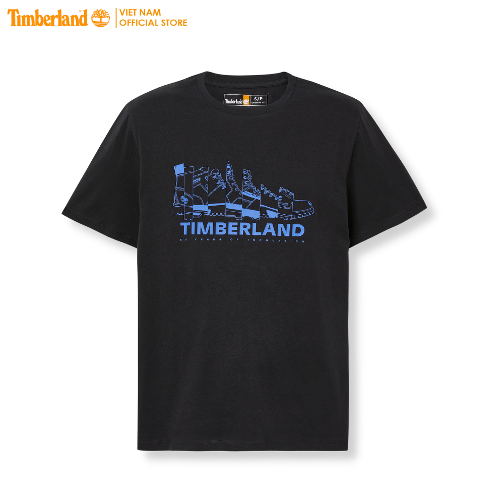 [Original] Timberland Áo Thun All Gender Front Spliced Boots Graphic Tee (Authentic) TB0A27YF01