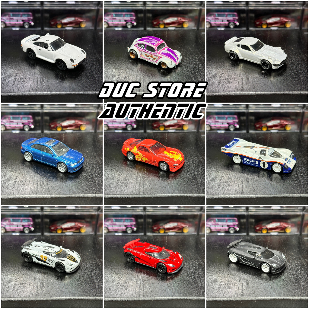 ducstore.vn Xe mô hình Hot Wheels Premium Loose - Case 07 ( nice car )