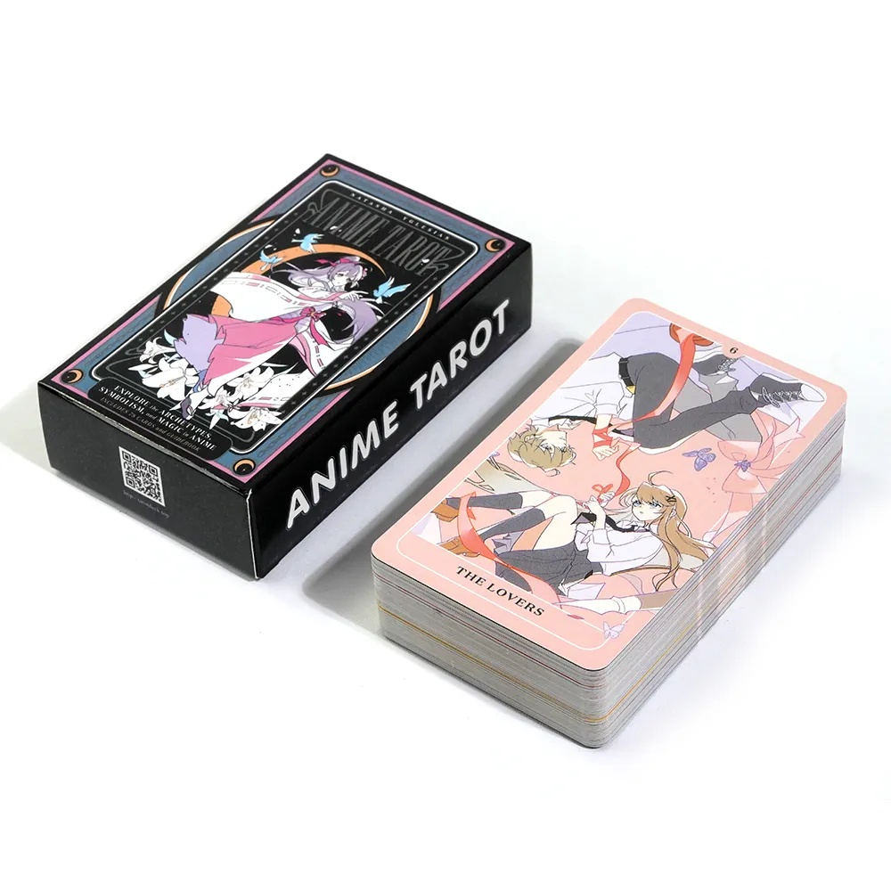 Bộ bài Anime Tarot 78 lá bài tặng đá thanh tẩy SB143