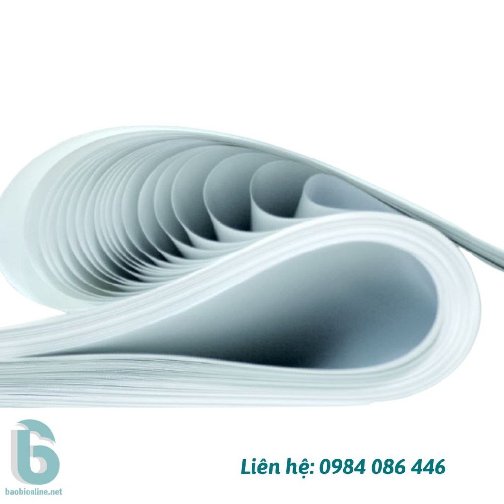 500 TỜ GIẤY COUCHE 2 MẶT BÓNG KHỔ  300GSM | KHÔNG PHÙ HỢP CHO IN MỰC NƯỚC - BAOBIONLINE