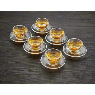 1 đĩa kê chén thuỷ tinh