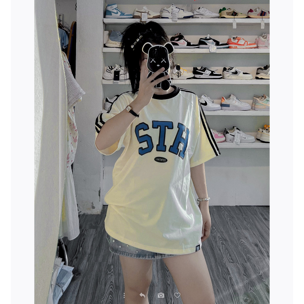 Áo Baby TEE Form Rộng Chữ STH