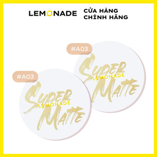 Combo 02 Phấn nước siêu kiềm dầu LEMONADE Supermatte Cushion 03MEDIUM 15g