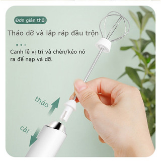 Máy đánh trứng que tạo bọt cafe mini