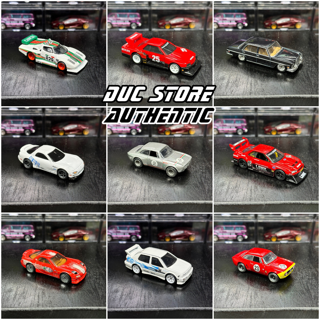 ducstore.vn Xe mô hình Hot Wheels Premium Loose - Case 08 ( nice car )