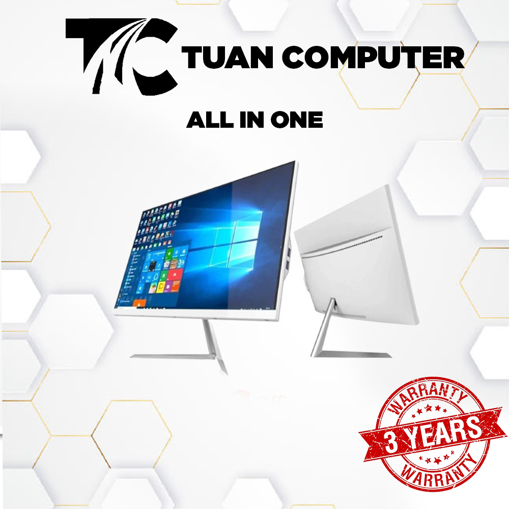 Bộ máy tính để bàn All in One 24''CORE i3 -tích hợp tất cả trên 1 màn hình (Tặng kèm bàn phím,chuột, miếng lót chuột)