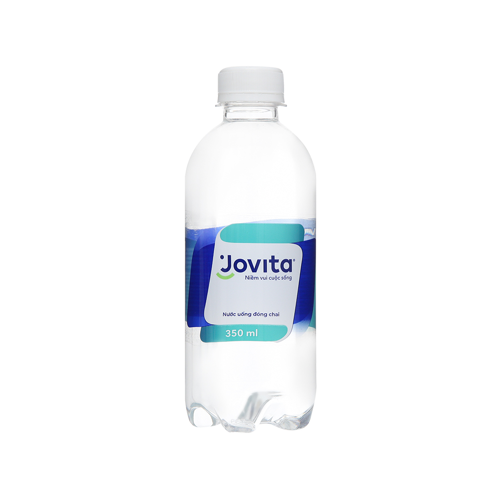 Thùng 24 chai nước tinh khiết JOVITA 350ml / Lốc 6 chai nước tinh khiết JOVITA 350ml