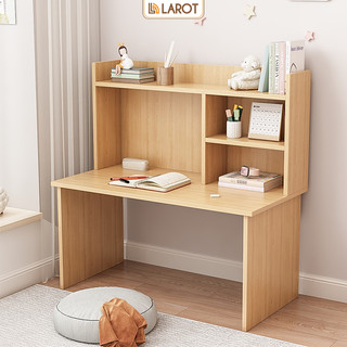 Bàn học ngồi bệt kèm kệ sách cho học sinh sinh viên nhãn hiệu Larot - LP116