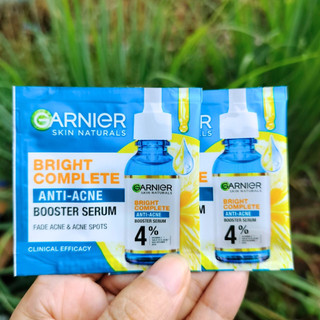 Tinh chất dưỡng da Garnier giảm mụn, giảm thâm do mụn 1.5ml/ 7.5ml- Hàng mẫu